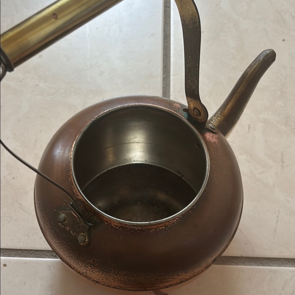 Others Follow Copper and Brass Tea Kettle - Picture 9 of 11